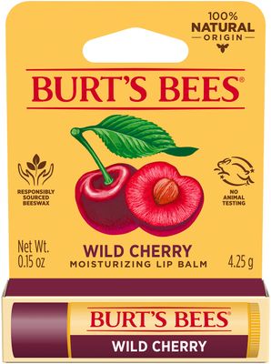 Burt&#39;s Bees Moisturizing Lip Balm, Wild Cherry, 0.15 Ounce