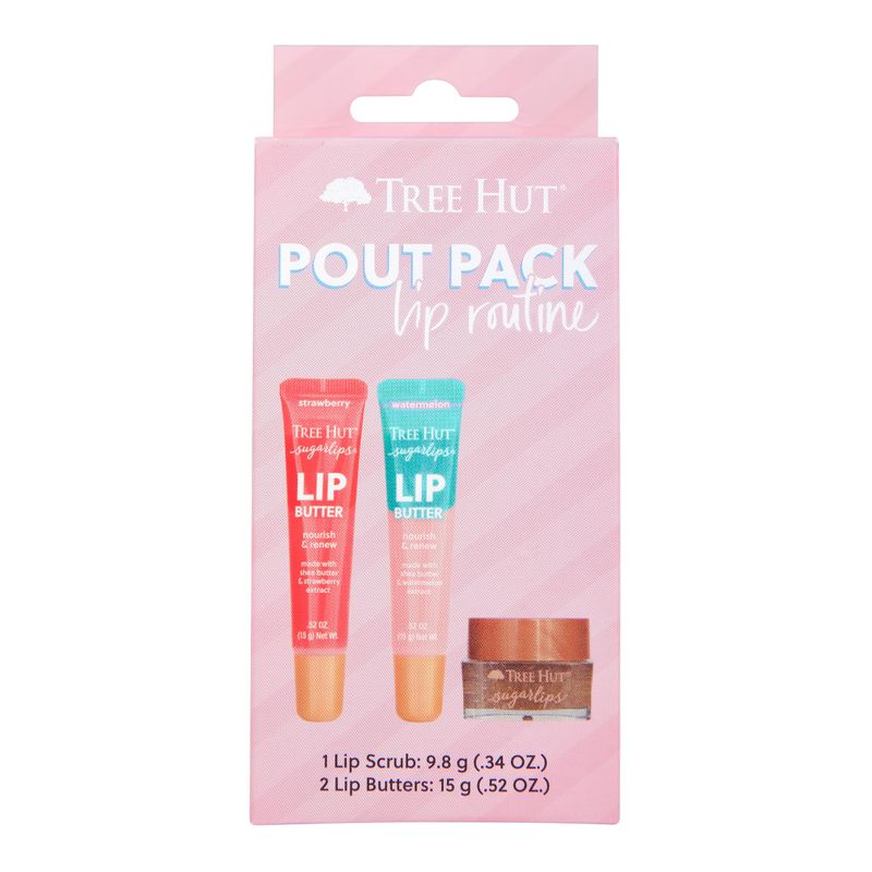 Tree Hut Pout Pack Lip Routine Set