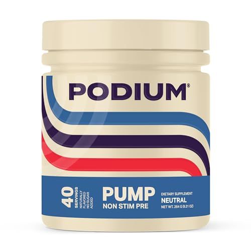 Podium Nutriton, Pump, Stimulant Free Pre-Workout, 40 Servings (Neutral)