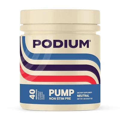 Podium Nutriton, Pump, Stimulant Free Pre-Workout, 40 Servings (Neutral)