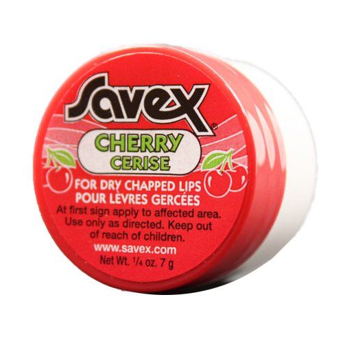 Lip Balm, Moisturizes and Soothes, Cherry - 0.25 oz (Pack of 2)