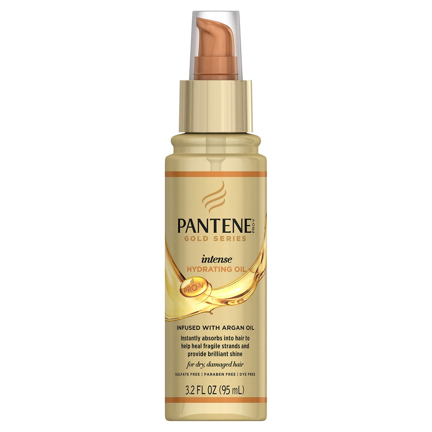 Pantene Pro-V Gold Series Intense Hydrating Oil Treatment, 3.2 fl oz (Packaging May Vary)