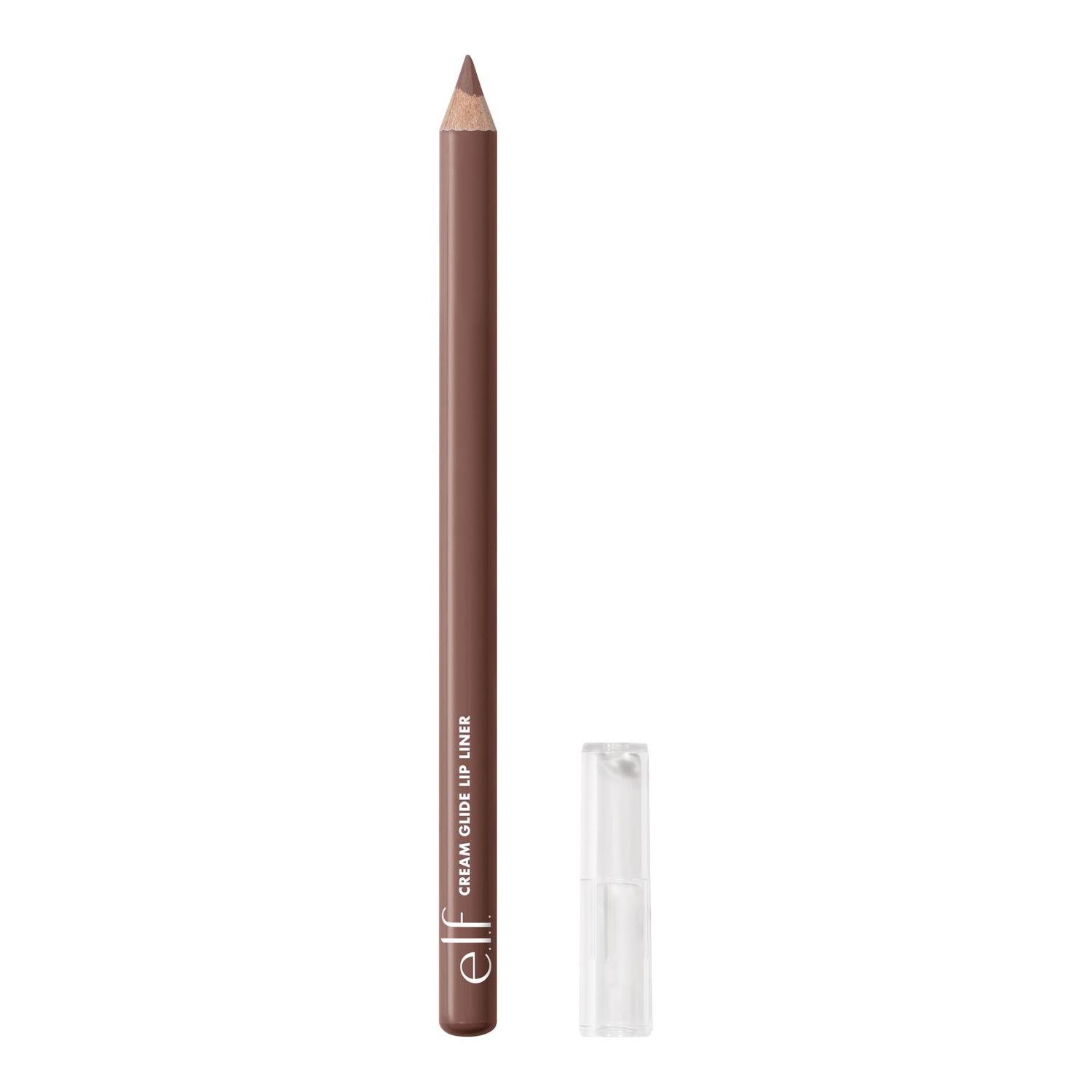 e.l.f. Cream Glide Lip Liner, Highly-Pigmented Pencil For Shaping &amp; Sculpting Lips, Semi-Matte Finish, Vegan &amp; Cruelty-Free, Espresso Martini