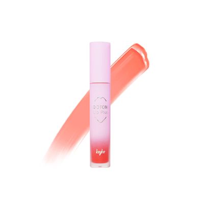 KEYBO Lip Plumper Dotom Lip Plus 16 Colors, 3 Steps Extreme Plumping Clear Lip Gloss by Essence Lip Care Oil &amp; 16 Color Tints from Korean Makeup (33. GM-Grapefruit Tea)