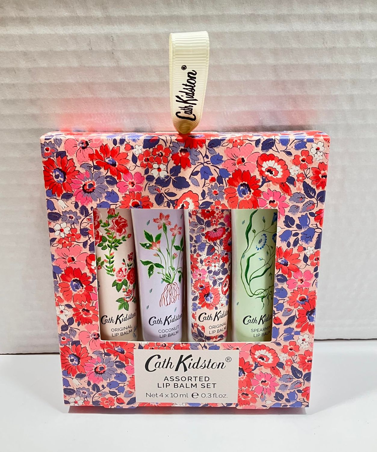 Heathcote &amp; Ivory Cath Kidston Roots &amp; Raindrops Trailing Florals Assorted Lip Balms