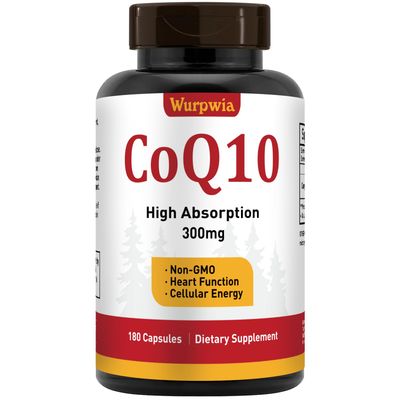 Wurpwia CoQ10 Capsules 180 Counts
