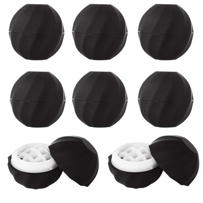 STARVAST 30 PCS Sphere Lip Balm Containers, 0.25 oz Lip Balm Containers Empty, Refillable Screw Cap Empty Lip Balm Tubes for Make Natural Lip Balm Lip Care