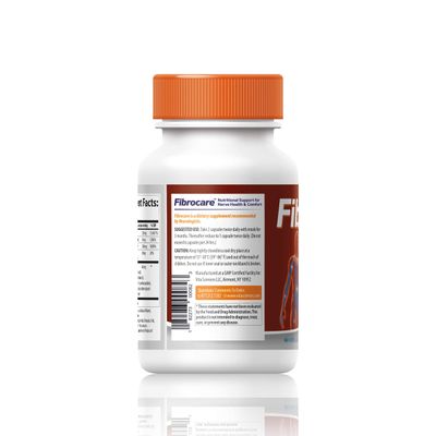 Vita Sciences FibroCare Fibromyalgia Supplement for Fast Repair Nerve Health. Natural R-ALA Form 40x Strength with Vitamins and Antioxidants to Renew and Revitalize Feet, Hands, Legs, and Toes. 60 Ct.