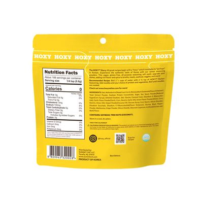 HOXY Journey of Korea "Korean Ramen Seasoning" | Gluten Free, Vegan | Finest Ramen Seasoning Powder | 5.3oz (CHICKEN, Pack of 1)