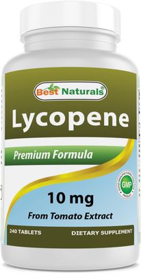 Best Naturals Lycopene Tomato Extract 10 mg 240 Tablets
