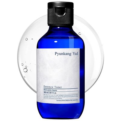 PKY Pyunkang Yul Essence Toner for Deep Hydration, Highly Concentrated Essence Facial Toner, Minimal Ingredients, Zero-Irritation, Korean Skincare, (3.38 Fl. Oz, 100ml)