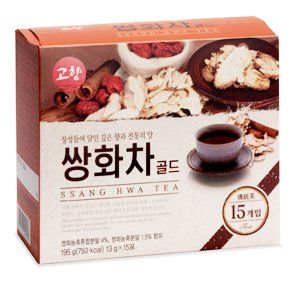 GOHYANG KOREAN Traditional Ssang Hwa Tea_13g x 15 Tea Bags_Product of Korea ()