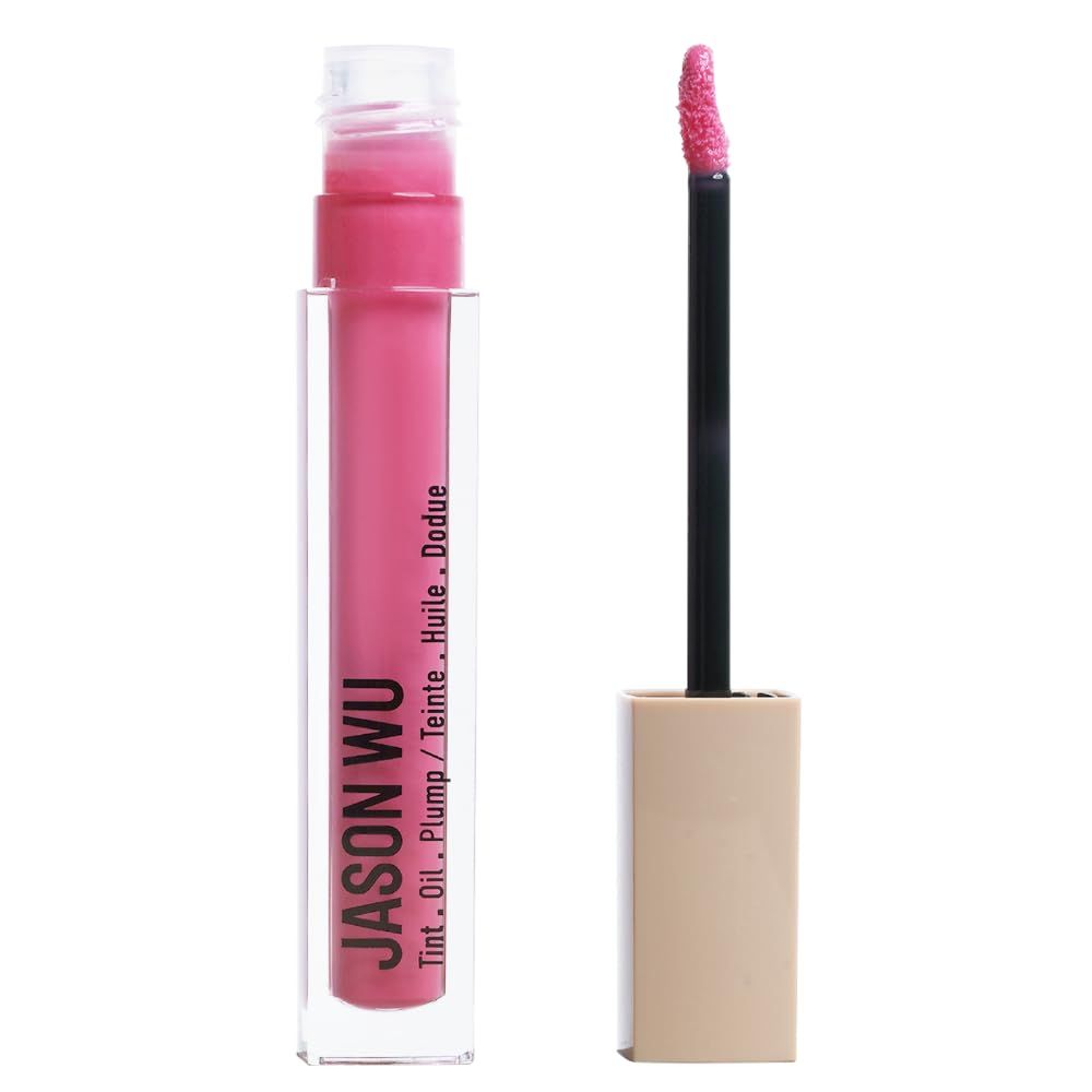 Jason Wu TINT IT OIL IT PLUMP IT Lip Treatment - 5.8ml - Hydrating, Plumping &amp; Nourishing - Infused with Hyaluronic Acid, Shea Butter, Jojoba Oil, and Argan Oil - In 3 Shades (Raspberry)