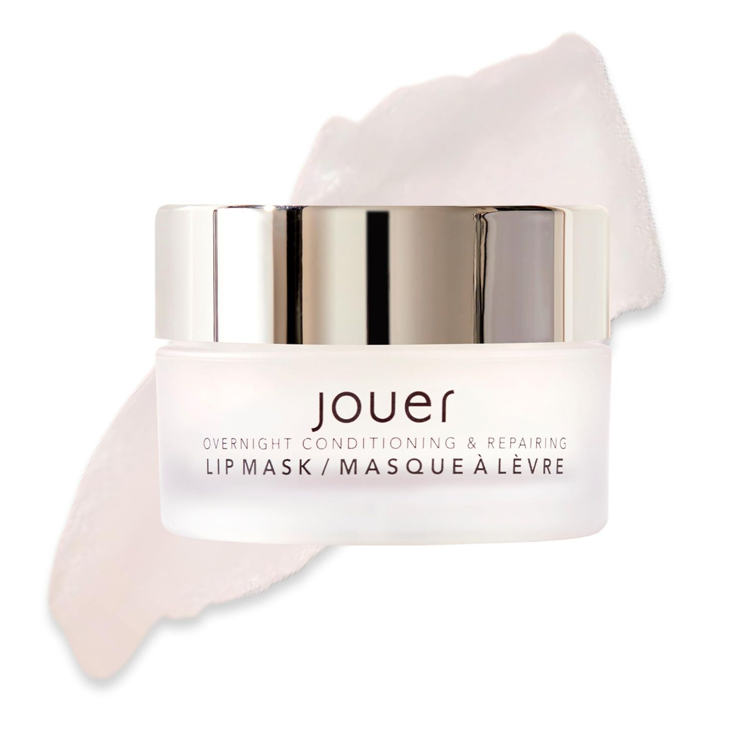 Jouer Mint Overnight Lip Masque - Moisturizing Lip Treatment - Lip Mask Formulated with Maxi Lip for Plumper Lips and Visual Fullness - Shea Butter for Hydration