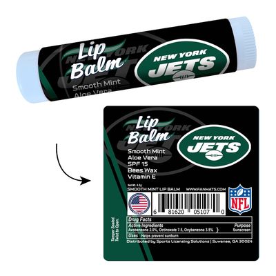 FANMATS 34723 New York Jets Smooth Mint SPF 15 Lip Balm