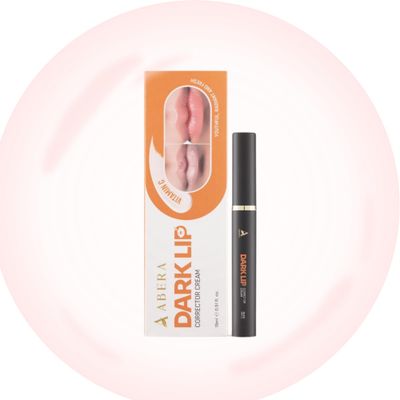 ABERA Dark Lips Corrector Cream, Lip Lightening For Dark Lips For Men &amp; Women, Moisturizing Lip Plumper with Shea Butter, 0.51 Fl Oz