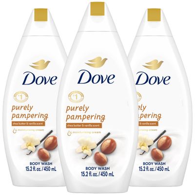 Dove Body Wash Purely Pampering 450 ML, 3-Pack