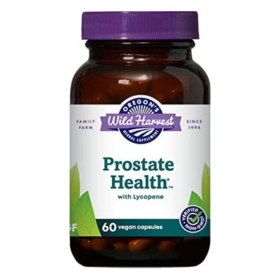 Oregon&#39;s Wild Harvest Prostate Health with Lycopene Capsules, 60 Count