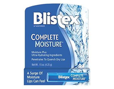 Blistex Complete Moisture Lip Balm Lip Moisturizer Hydration 0.15 oz