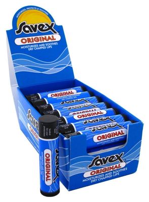 SAVEX Original Chap Stick 24count Pack. Free UP-Grade Shipping