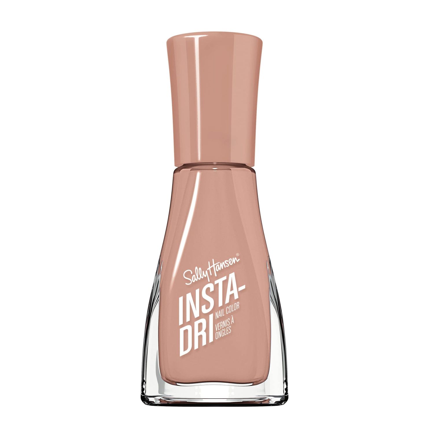 Sally Hansen Insta-Dri, Taupe Priority, Quick Dry, Long Lasting, Streak-Free Shine, Nude Nail Polish