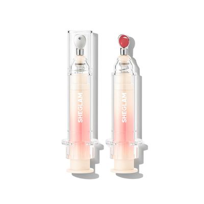 SHEGLAM Booster Shine Plumping Lip Gloss-Pink Flamingo