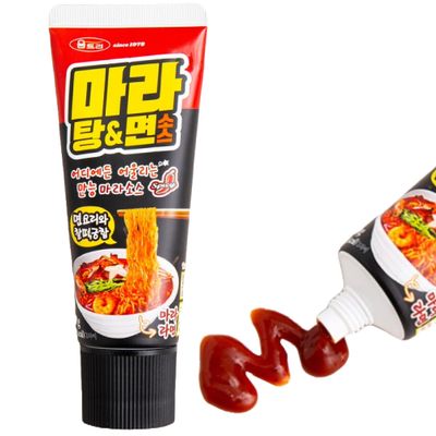 Korean Mala Hot sauce 120g (4.87oz) Spicy Mala Paste Sichuan Sauce for noodles, BBQ, Asian Cooking by Korean Chief