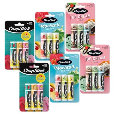 ChapStick Summer 3 Pack Bundle 6 Count
