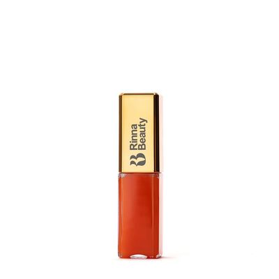 Rinna Beauty Larger Than Life Lip Plumping Oil - Sunset - Moisturizes &amp; Hydrates Lips - Natural Plumping Over Time - Vegan, Cruelty-Free, &amp; Paraben-Free 0.3 Fl Oz