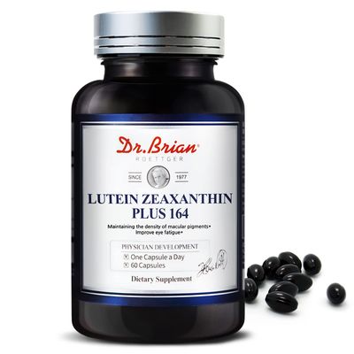 Dr. Brian Lutein and Zeaxanthin Supplements, Eye Vitamins Macular Degeneration Supplements Non-GMO, Gluten Free for Dry Eyes Vision Health, 60 Capsules