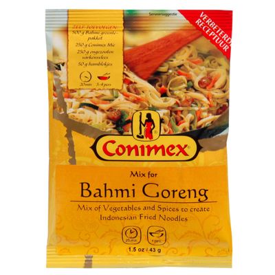 Conimex Bahmi Goreng Mix - (3-Pack) - Indonesian Fried Noodles Seasoning Mix, Dutch Holland Import