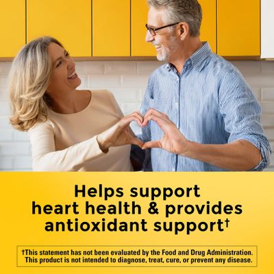 Nature Made CoQ10 200mg per Serving with Black Pepper Extract for Enhanced Nutrient Absorption, Heart Health Support, 60 Softgels, 30 Day Supply