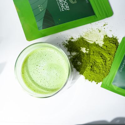 Midori Spring Organic Japanese Matcha Green Tea Powder for Lattes, Cooking and Baking