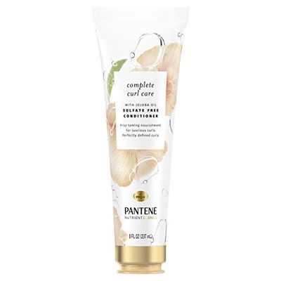 Pantene Nutrient Blends Conditioner, Complete Curl Care with Jojoba Oil, 8.0 fl oz