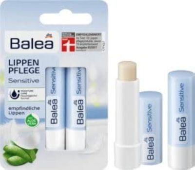 Balea Lip Care Sensitive 9.6 g (pack of 2) - German product