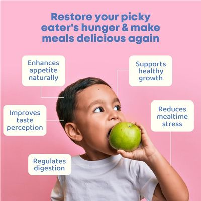JoySpring Appetite Booster for Kids | Natural Weight Gain with L-Lysine & B Vitamins | Toddler Appetite Booster | Supports Healthy Growth & Development | 2oz Liquid