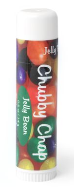 Chubby Jumbo Natural Chapstick - .5 Ounce Lip Balm (Jelly Bean)
