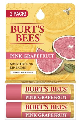 Pink Grapefruit Moisturizing Lip Balm Twin Pack