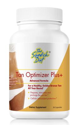 Tan Optimizer Plus - Sugar-Free Tanning &amp; Skin Health Supplement with Beta Carotene, L-Tyrosine, Collagen &amp; Antioxidants for Radiant Skin &amp; Immune Support - 30 Capsules