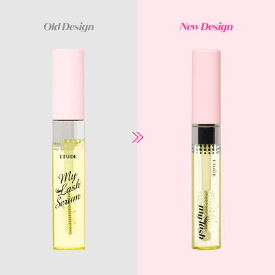 ETUDE My Lash Serum, Eyelash Strengthening Formula with Biotin, Ginger extract for Lash health and growth, Mascara Essence, Mascara Serum, Vegan Certified, Korean Makeup (0.3 Fl Oz)