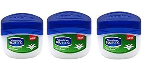 Vaseline Aloe Fresh Petroleum Jelly 1.7oz Travel Size - Pack of 3, All Skin Tones Moisturizer