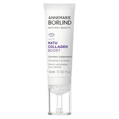 ANNEMARIE BRLIND - NATU COLLAGEN BOOST Plumping Lip Serum - redefining, plumping, rejuvenating lip care, with botanical collagen and plant-based protein, lip plumper, vegan, 0.50 Fl. Oz.