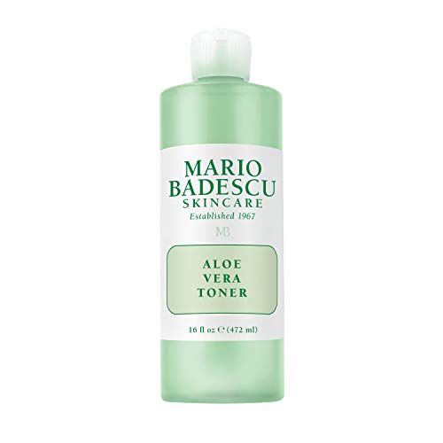 Mario Badescu Aloe Vera Toner for Dry and Sensitive Skin | Soothing Facial Toner that Hydrates and Balances| Formulated with Aloe Vera| 16 FL OZ