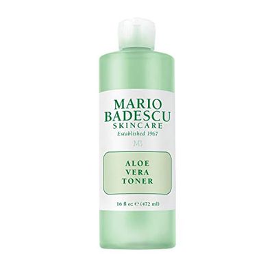 Mario Badescu Aloe Vera Toner for Dry and Sensitive Skin | Soothing Facial Toner that Hydrates and Balances| Formulated with Aloe Vera| 16 FL OZ