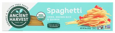 Ancient Harvest Organic Wheat Free Quinoa Spaghetti, 8 OZ