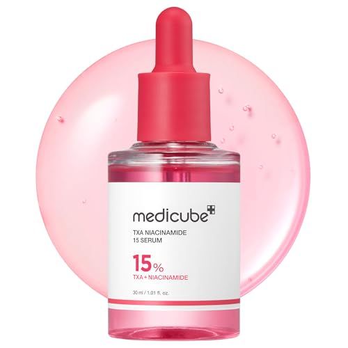 medicube TXANiacinamide 15 Glow Facial Serum for After Spot Care | All-in-One Daily Korean Skincare | Uneven Skin Tone, Texture, and Hydration Care | High-Potency Tranexamic Acid 5 | 1.01 fl.oz