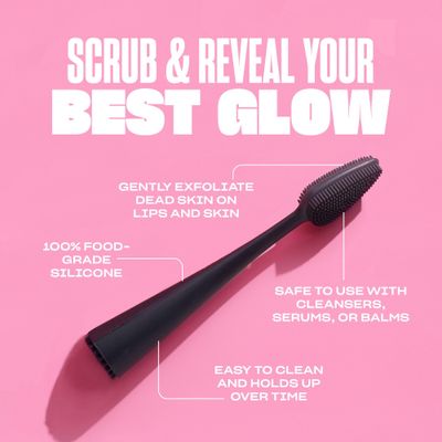 Babe Original Babe Glow Scrub Stick for Softer Skin and Lips, Exfoliates, Anti-Bacterial, and Eco-Friendly