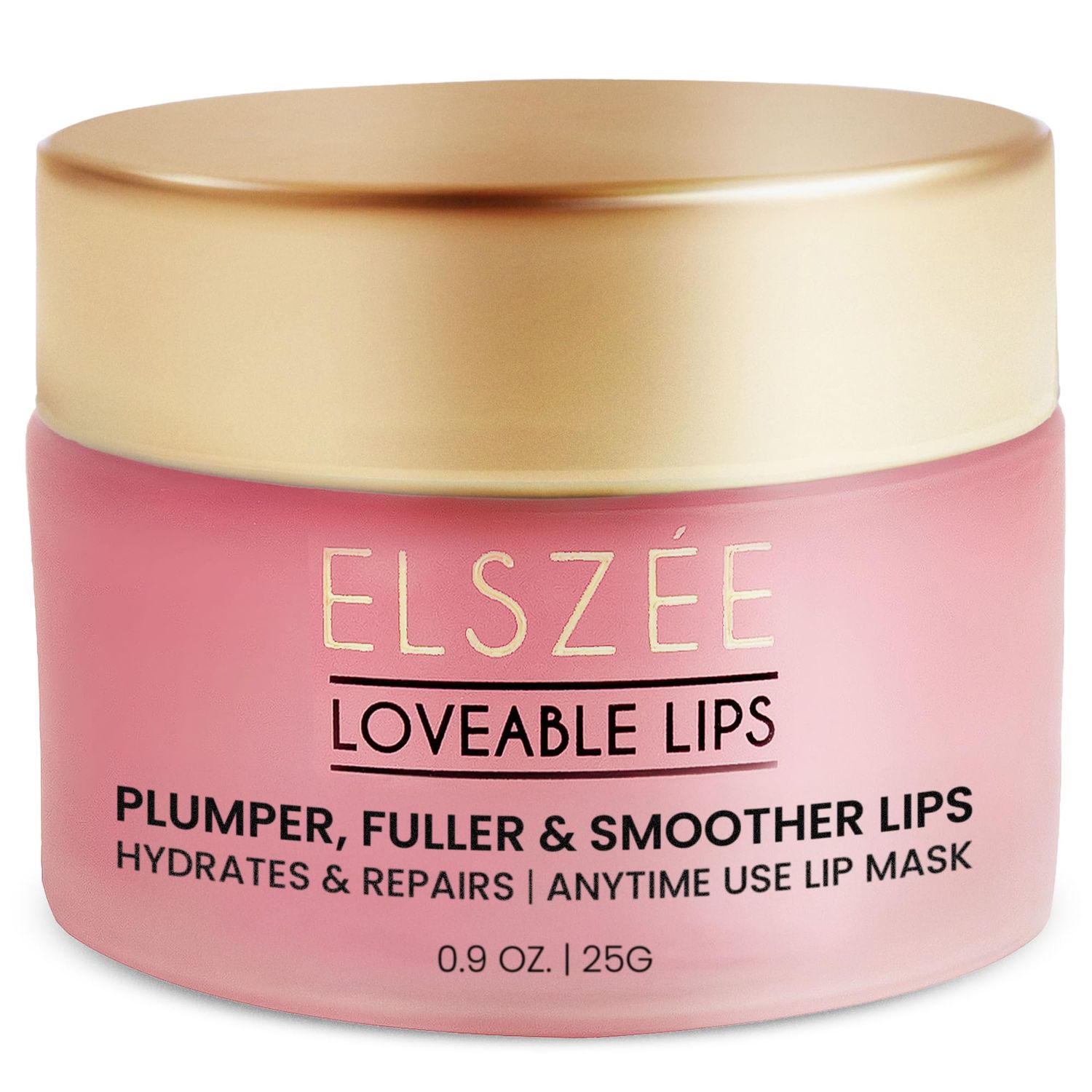 ELSZE Loveable Lips | Lip Mask with Hyaluronic Acid | Smooth, Volumize and Hydrate Dry Lips | Day &amp; Night Treatment