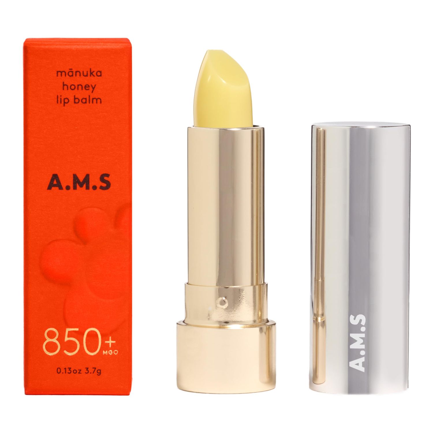 ACTIVIST A.M.S Manuka Honey Lip Balm | Product of New Zealand | Mnuka Honey 850MGO| Handcrafted | 100 Natural (3.7 g | 0.13 oz)