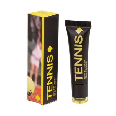 SnappyScreen SNAP Wellness Everyday Lip Balm SPF 30 - UVA/UVB Broad-Spectrum Alcohol-Free Sun Protection &amp; Moisturizer with Vitamin E, Sweat &amp; Water Resistant Sun Skin Care - Scent: Tennis
